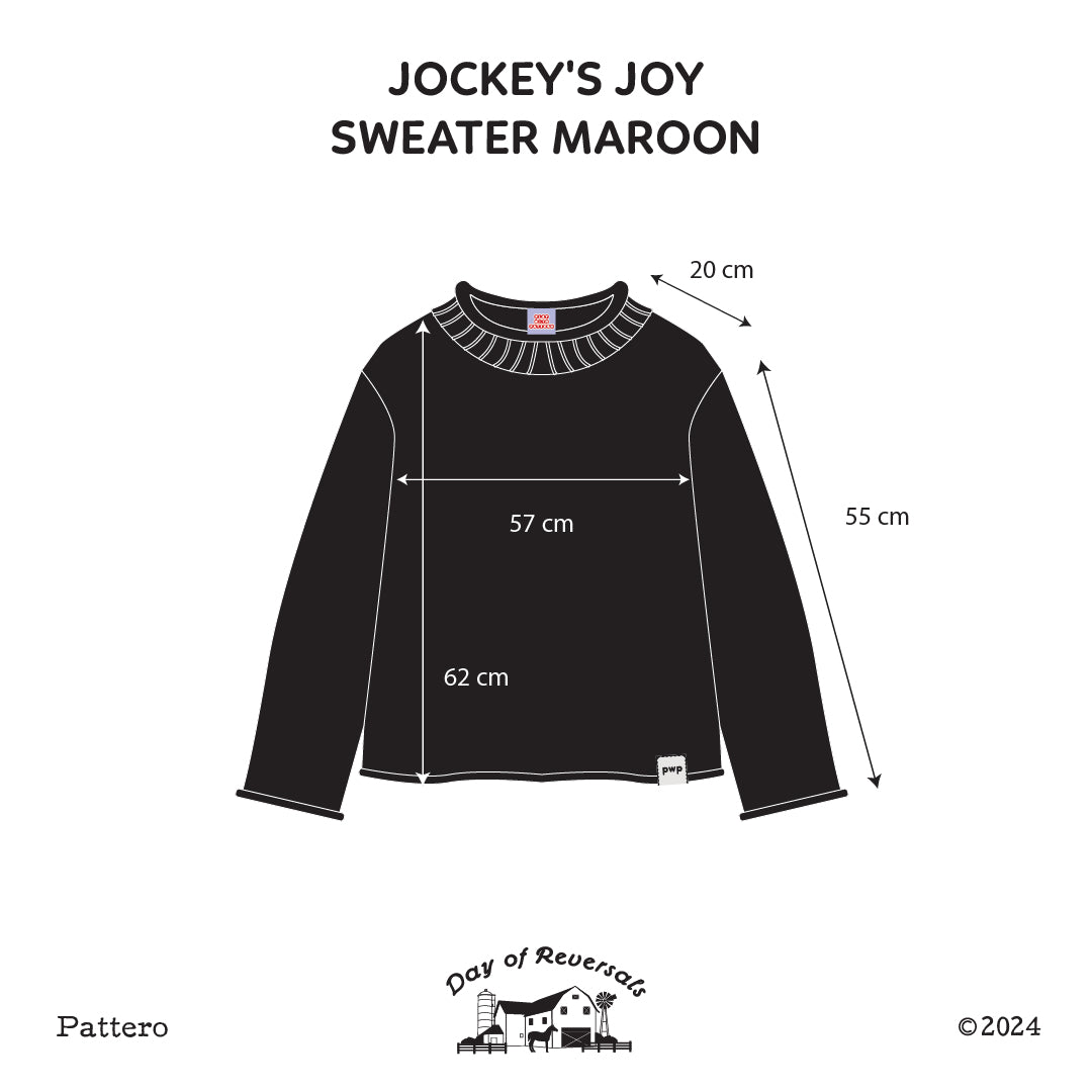 Jockey's Joy Sweater - Maroon