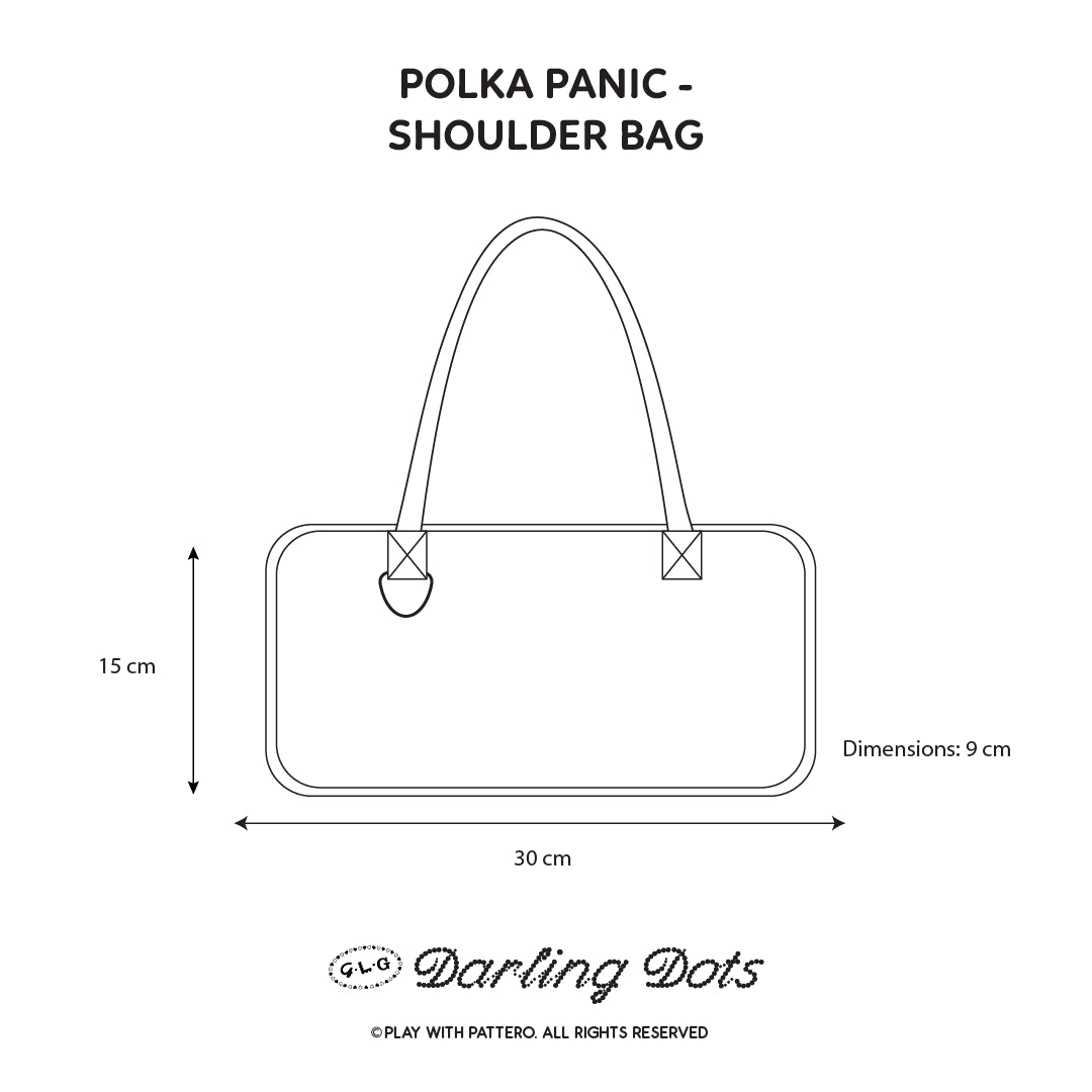 Polka Panic Shoulder Bag