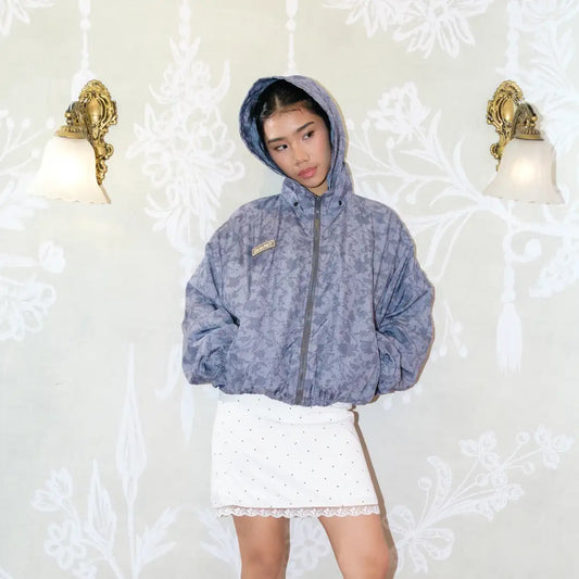 Girl On The Go In Gray