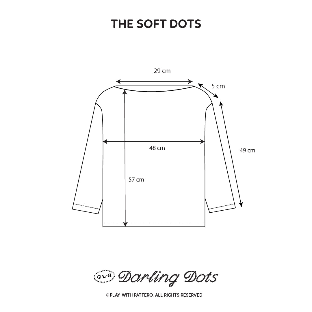 The Soft Dots Colarless Shirt