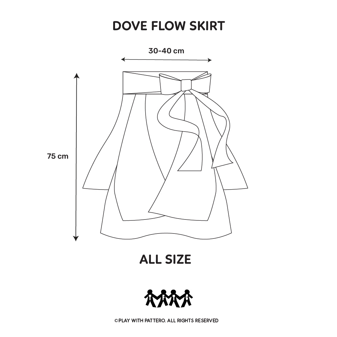 Dove Flow Skirt