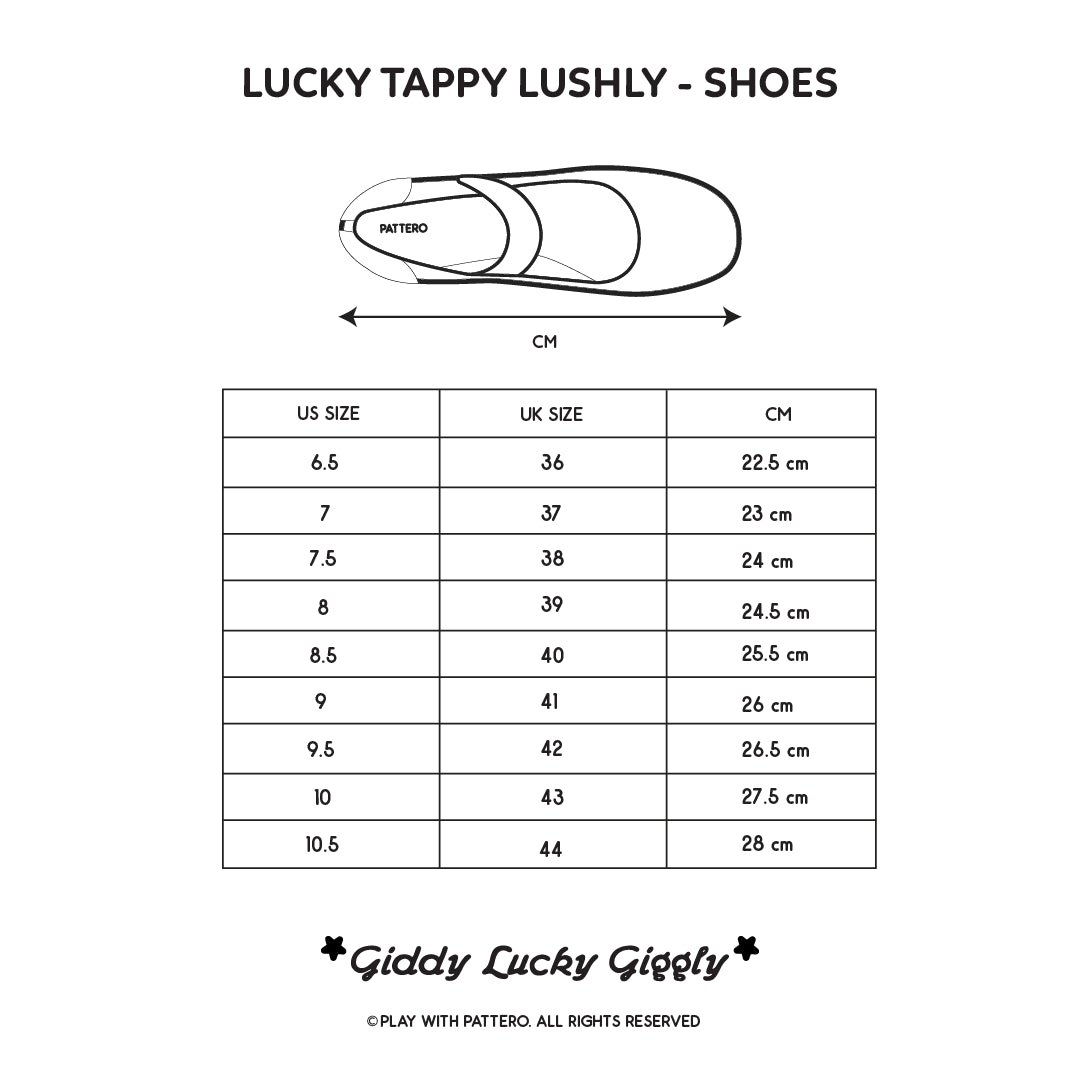 Lucky Tappy Lushly Mary Jane Flat Shoes - Avocado/Lime