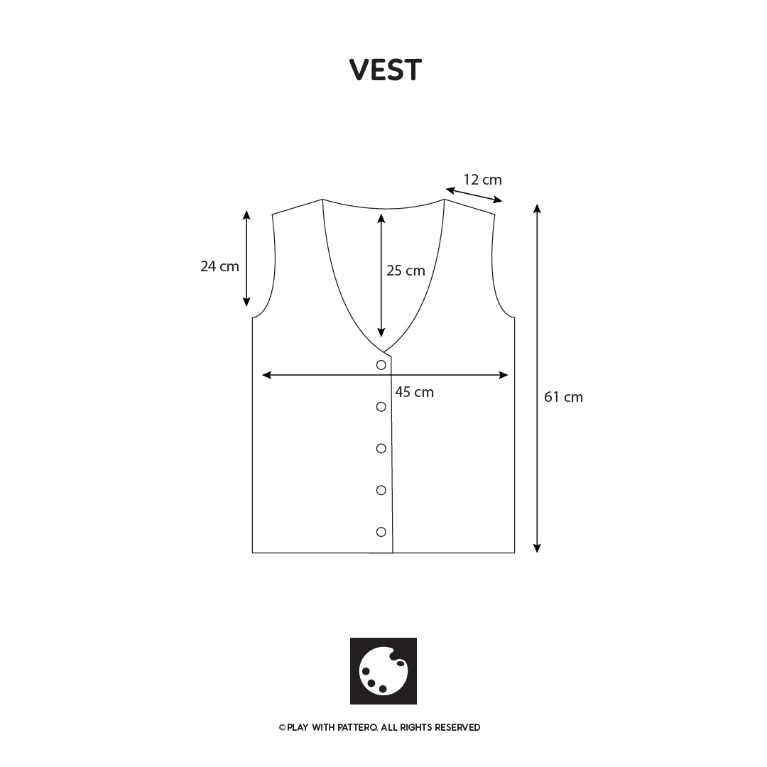 Powder Blue Vest
