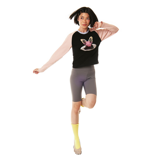 Berry Ease Jelly T-Shirt Raglan Longsleeve