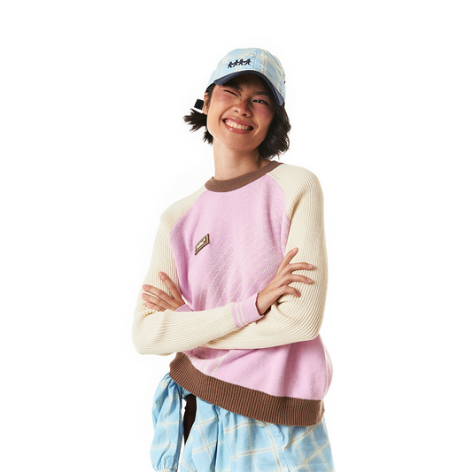 Celeste Plaid Cap