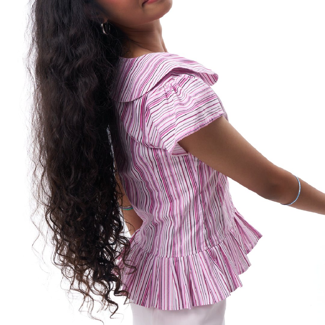 gimmepattero - Fitted Shirt in Pink