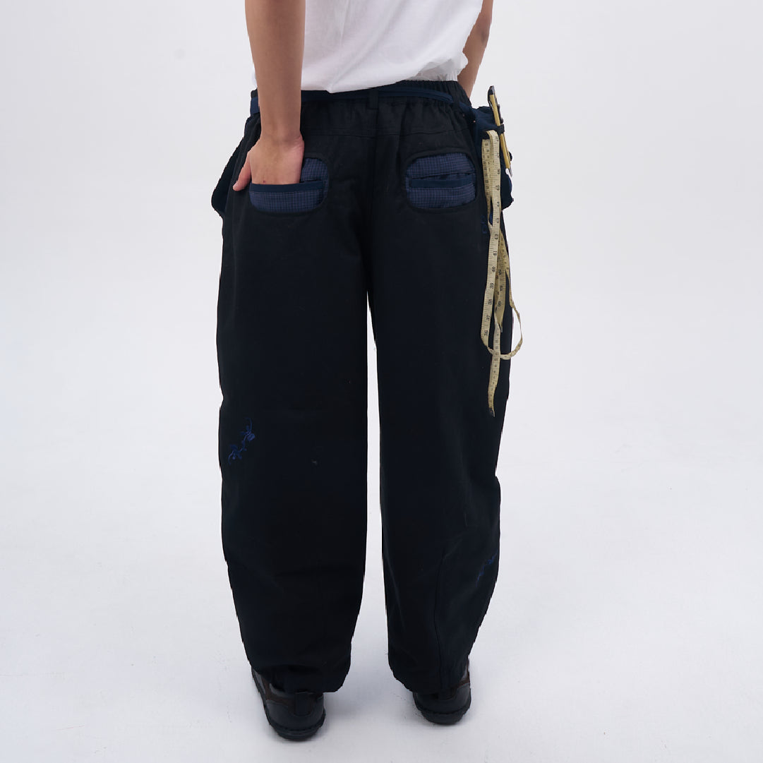 gimmepattero - Multifunction Tactical Pants in Black