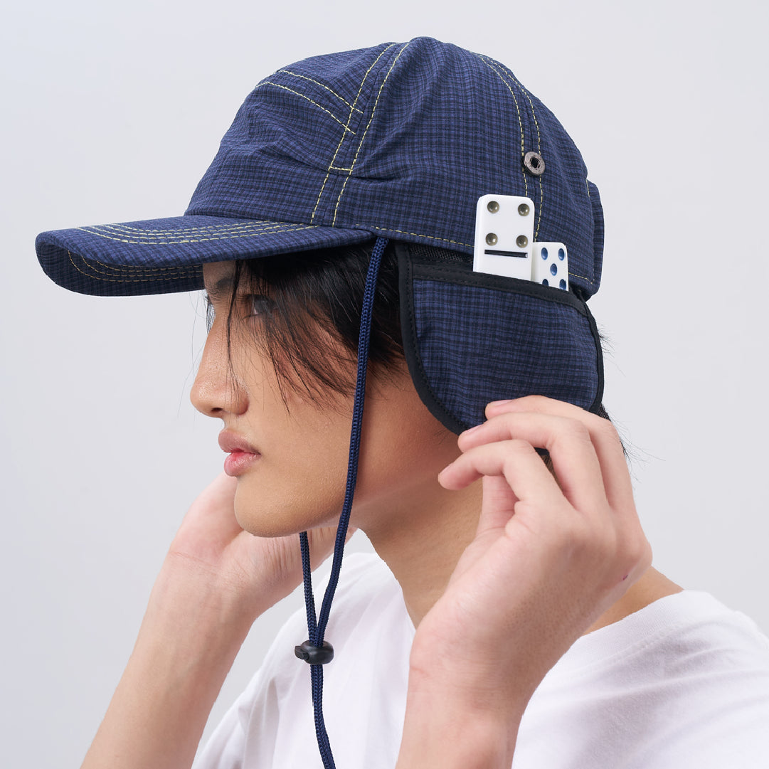 gimmepattero - Multifunctional Earflap Hats in Checkered