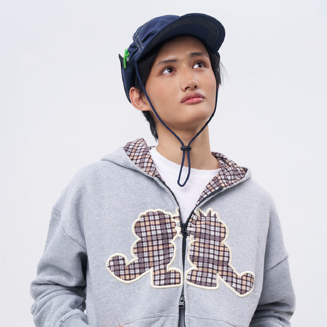 gimmepattero - Multifunctional Earflap Hats in Checkered