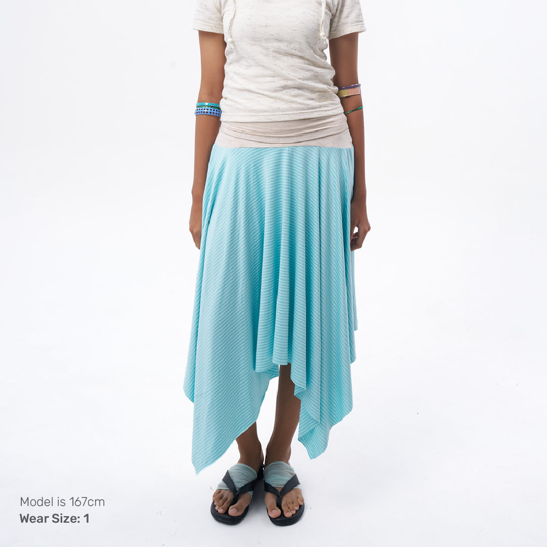 gimmepattero - Buttercup Foldover Skirt in Misty