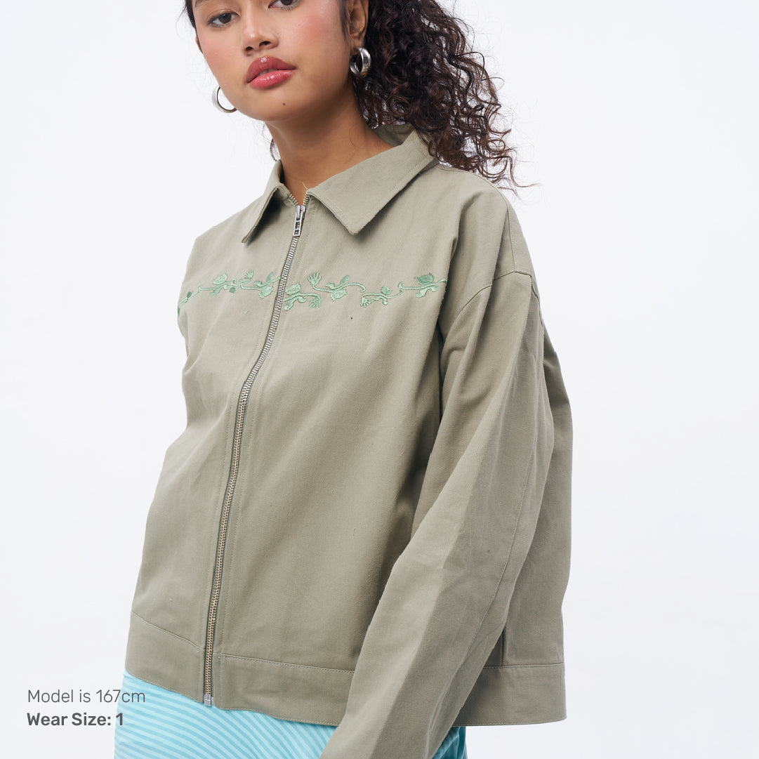 gimmepattero - Rematch Work Jacket in Olive