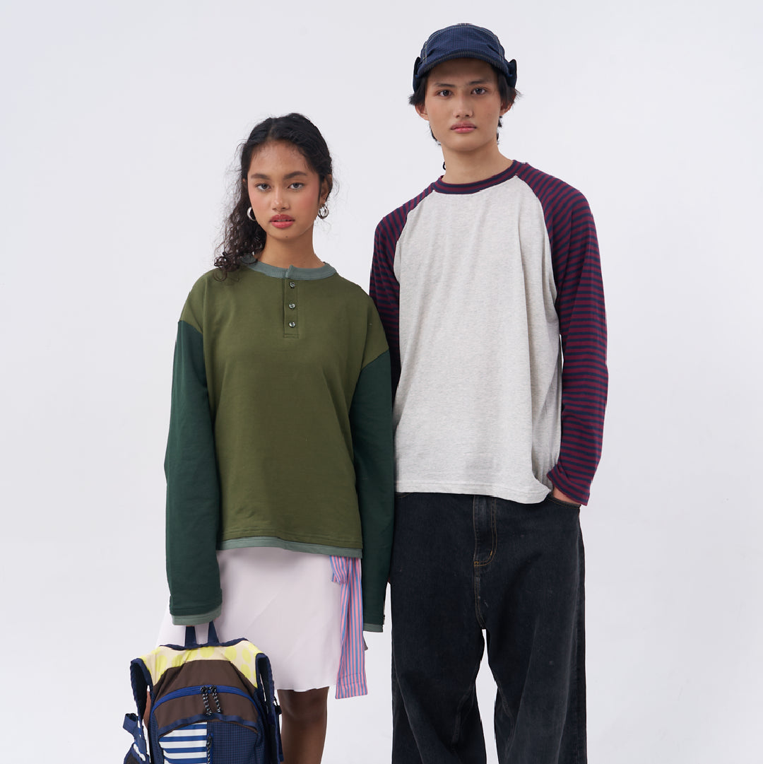 gimmepattero - Layered Elphaba Henley