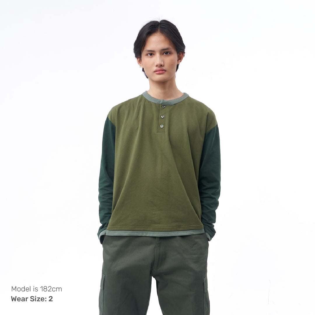 gimmepattero - Layered Elphaba Henley