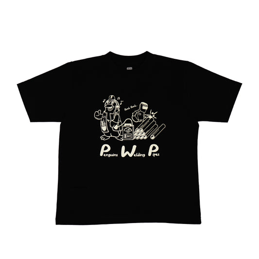 Penguin Piping Beats T-Shirt