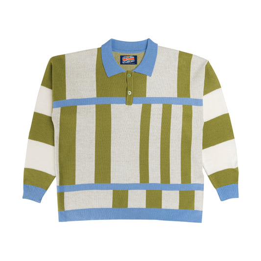 Bookshelf Polo Shirt Longsleeve