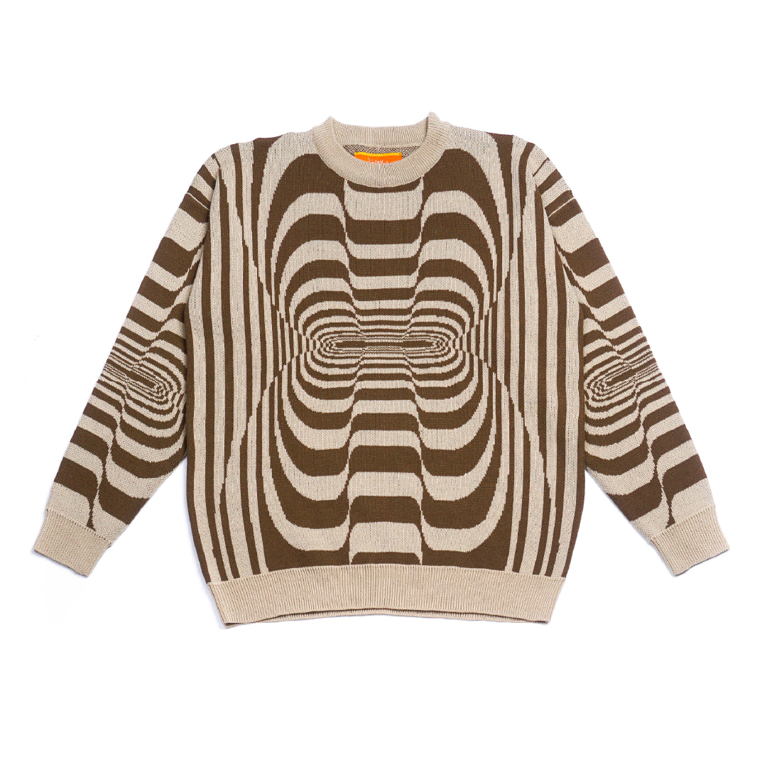 Teleport Scape Brown Sweater
