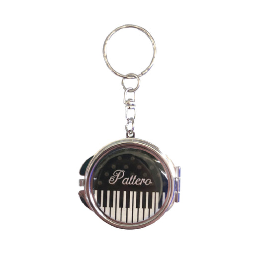 Pattero - The Deer and Rabbit Mirror Keychain