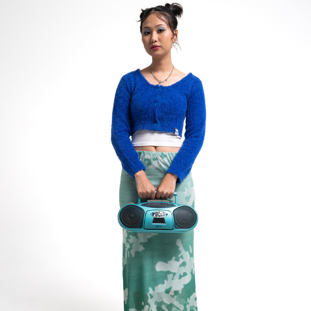 Deep Dive Crop Cardigan