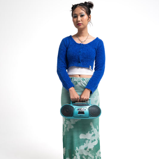 Deep Dive Crop Cardigan