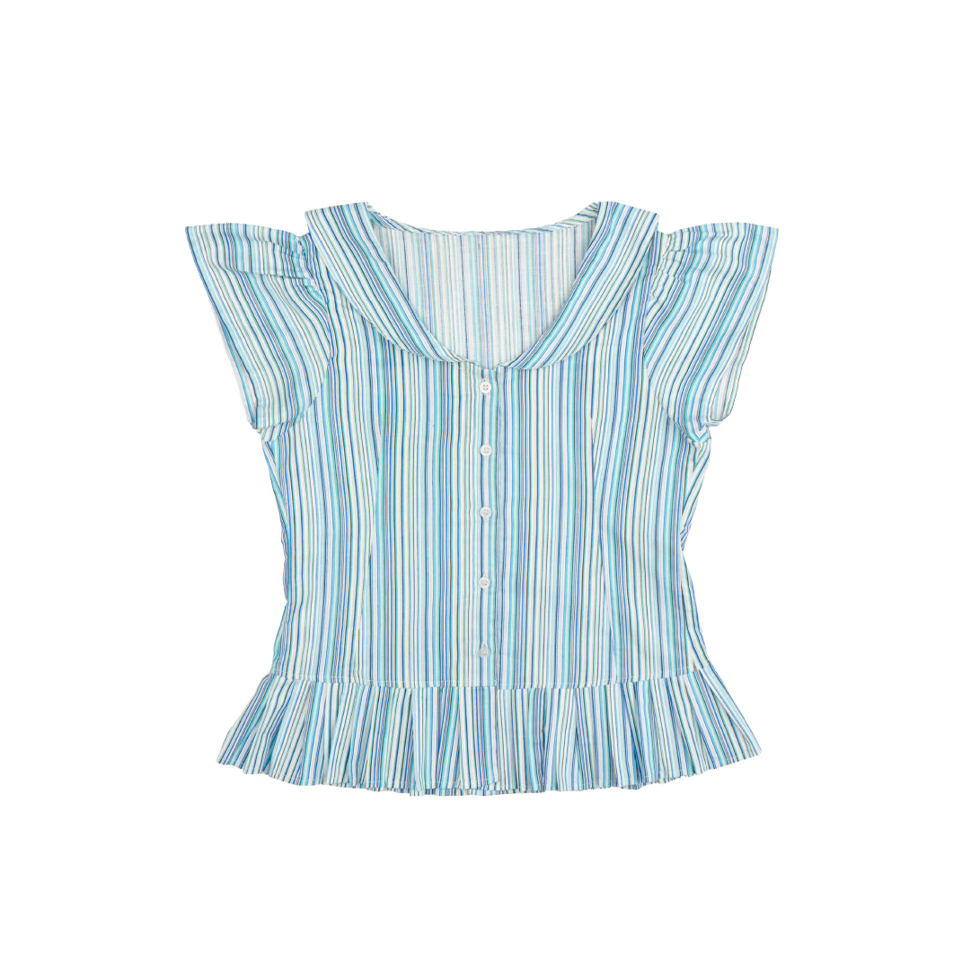 gimmepattero - Fitted Shirt in Blue