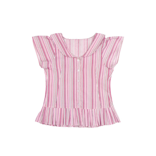 gimmepattero - Fitted Shirt in Pink