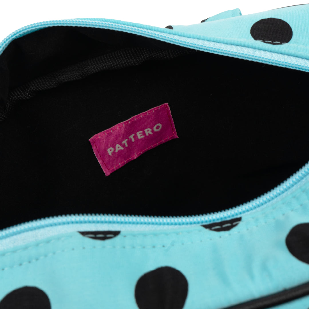 Pattero - Tas Bahu Wanita Miss Dot Gloss Teal Shoulder Bag