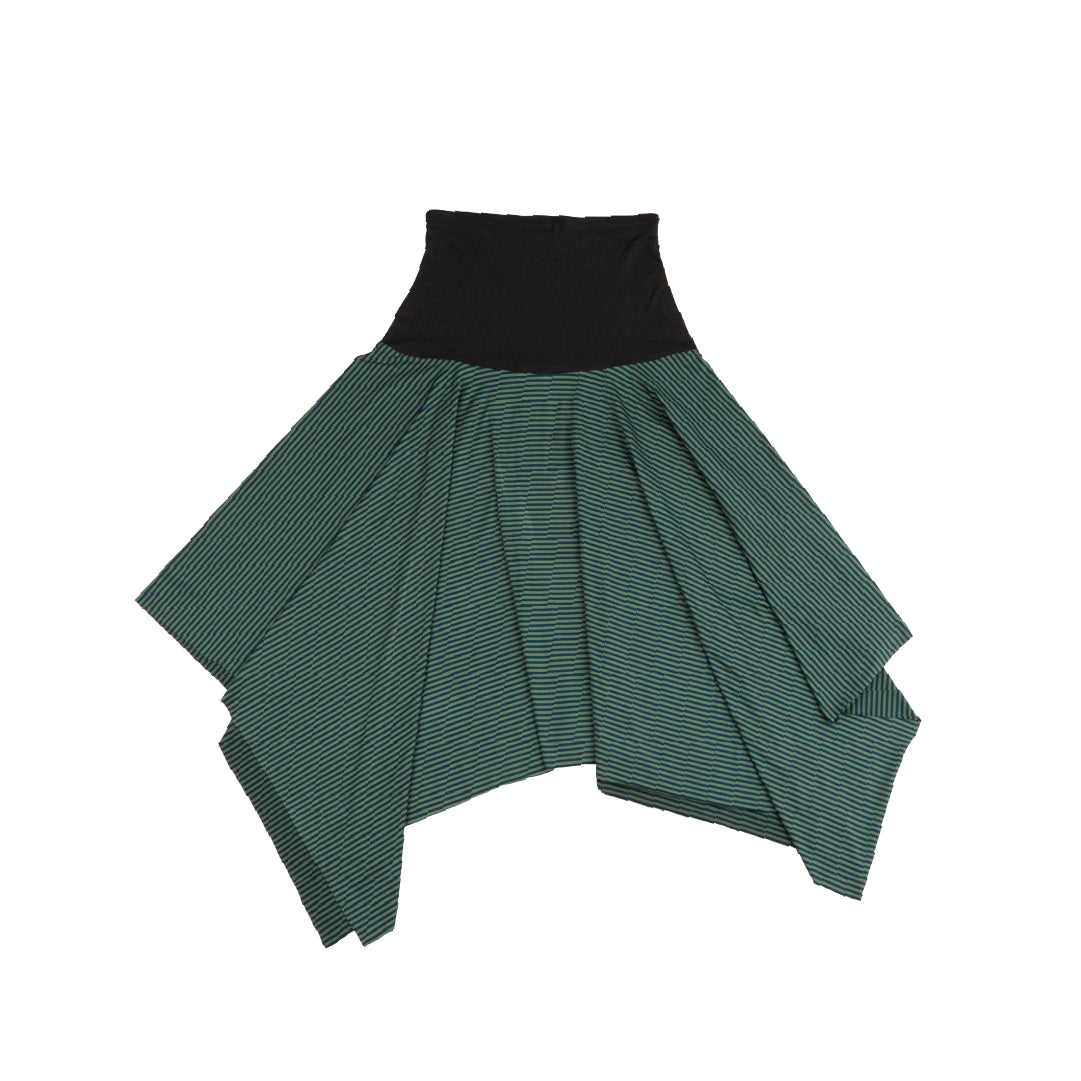 Pattero - Dancing Pattern Dark Stripe Skirt