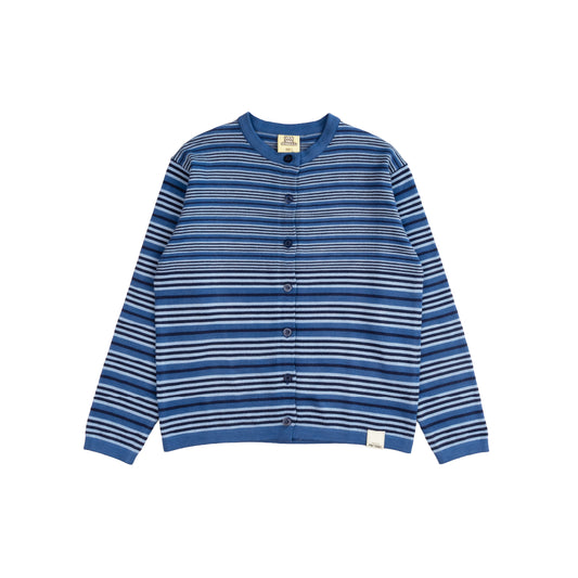 Pattero - Drizzle Knit Stripe Cardigan