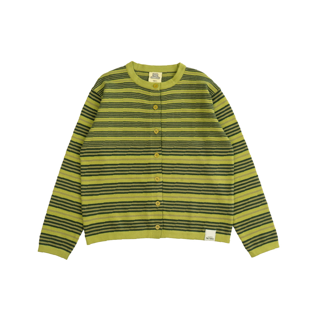 Pattero - Dew Knit Stripe Cardigan