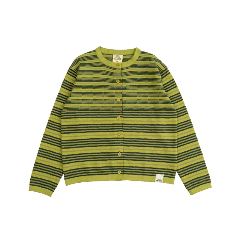 Pattero - Dew Knit Stripe Cardigan