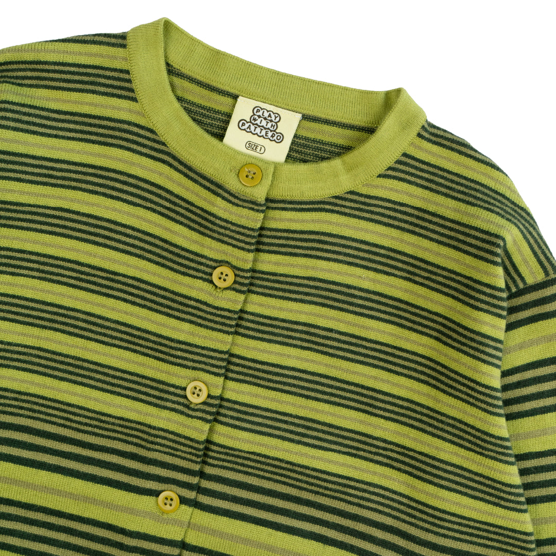 Pattero - Dew Knit Stripe Cardigan