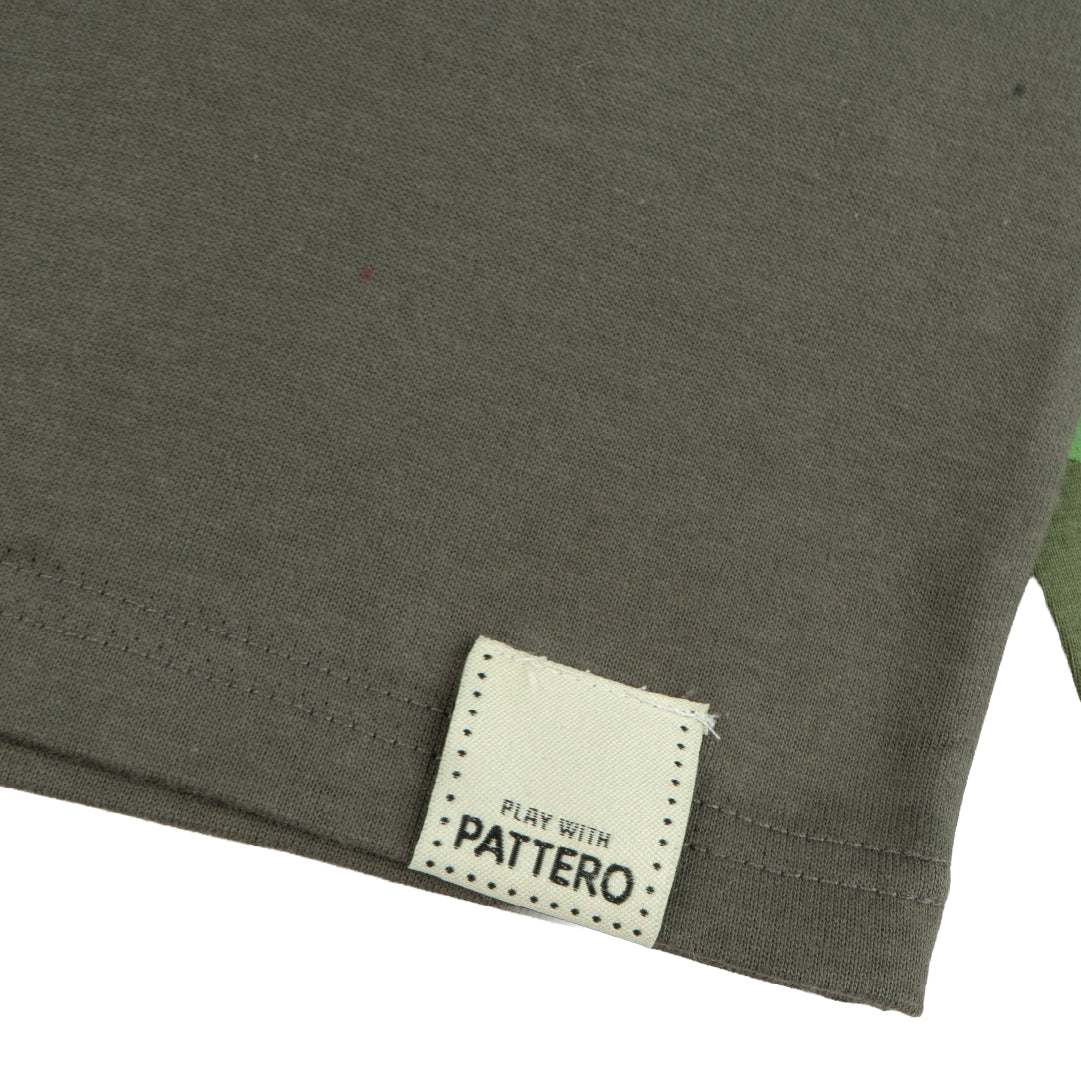 Pattero - The Warm Swirl Garden Green Longsleeve Tee