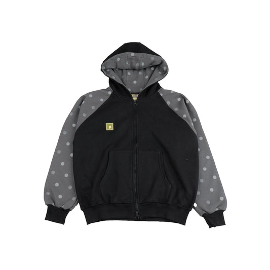 Pattero - Spiral Dots Stone Fleece Hoodie