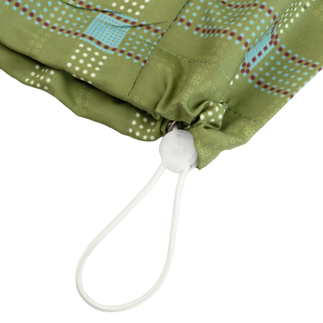 Pattero - Willow Ring Dots Plaid Packabale Jacket