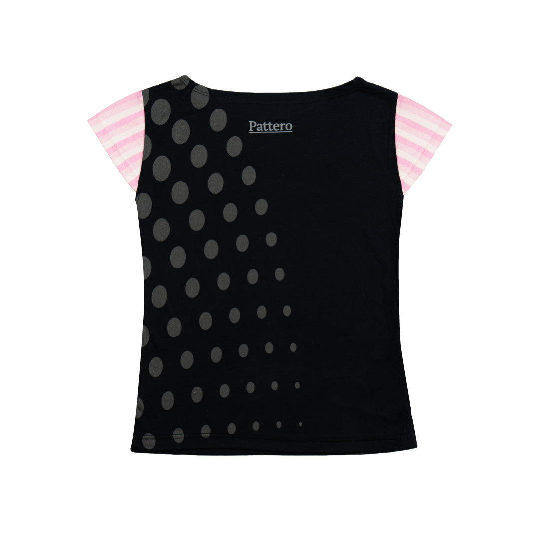 Organic Cotton Bamboo Polka Flow Tee