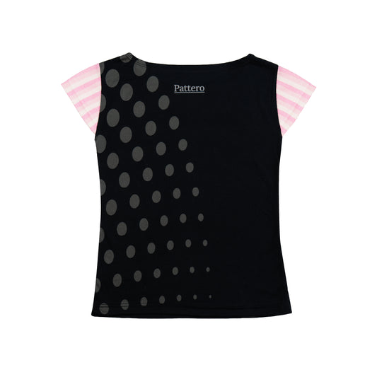 Organic Cotton Bamboo Polka Flow Tee