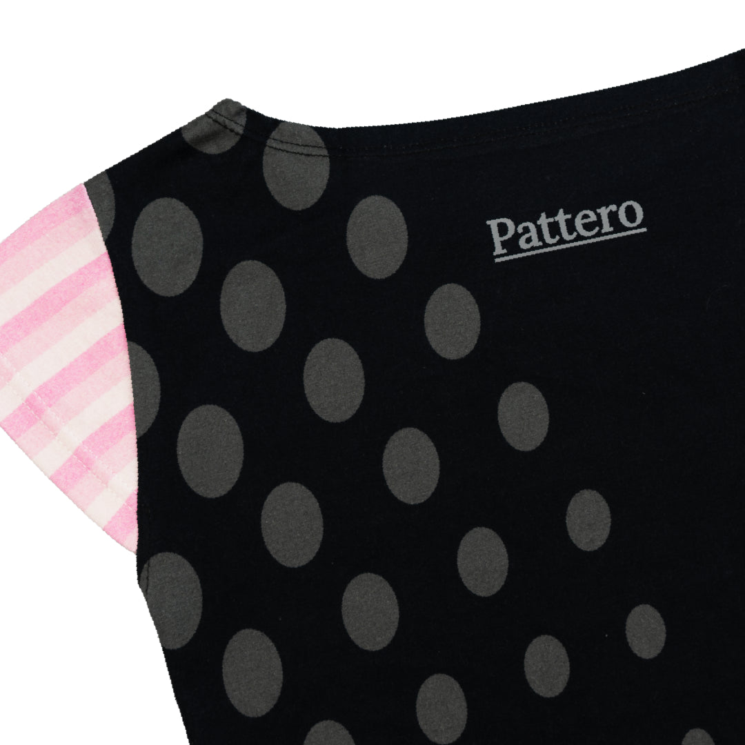 Organic Cotton Bamboo Polka Flow Tee