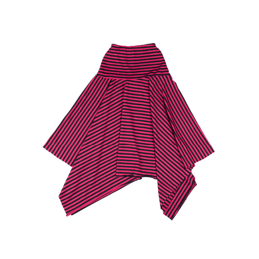 Pattero - Cherry Flare Skirt Stripe