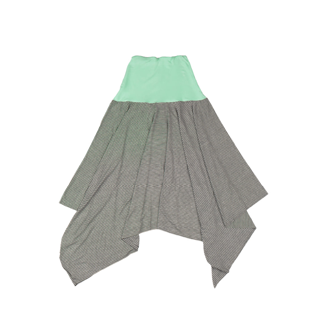 Pattero - Candy Mint Flare Skirt Stripe