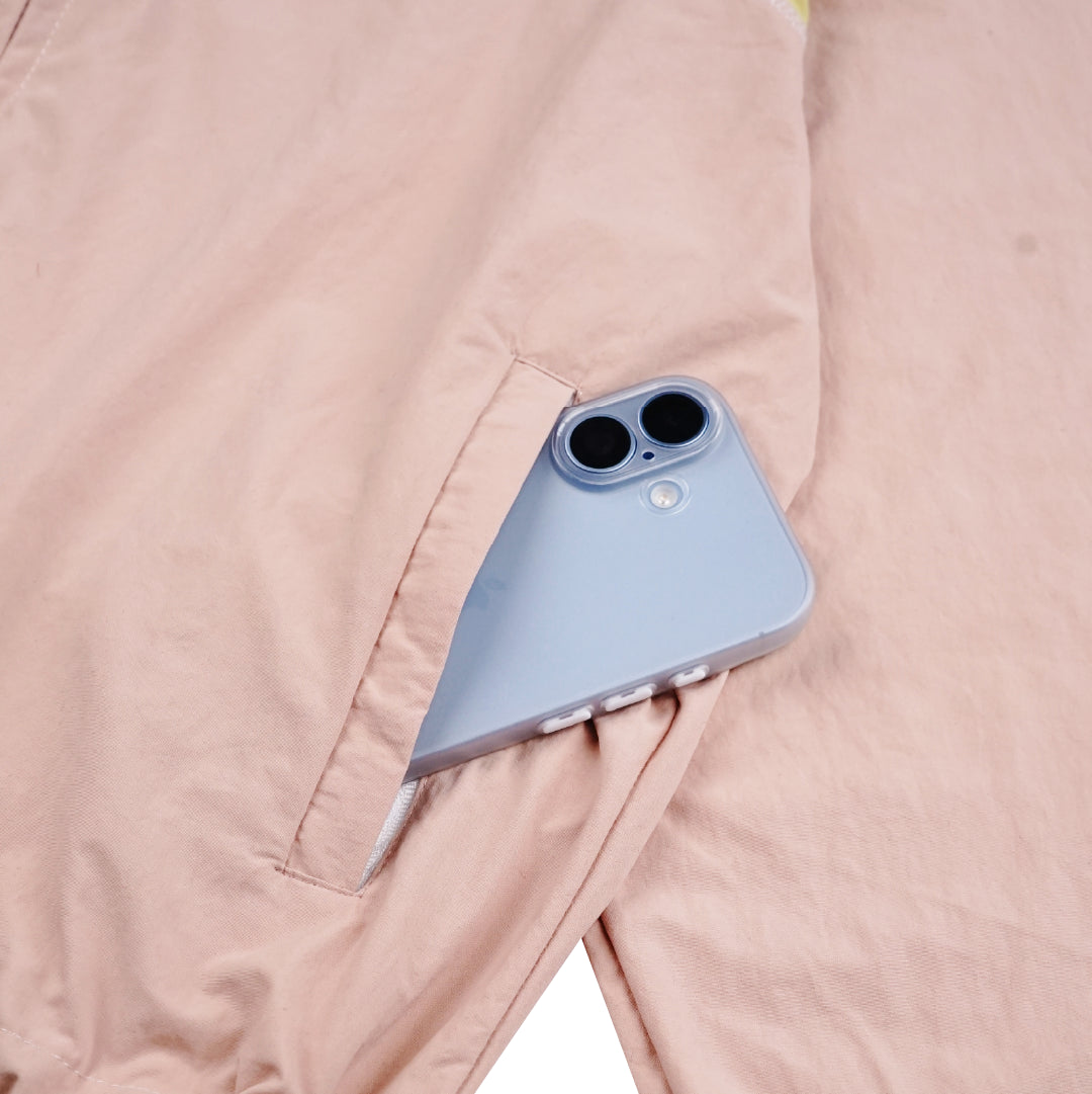 Lunar Track Jacket In Pink