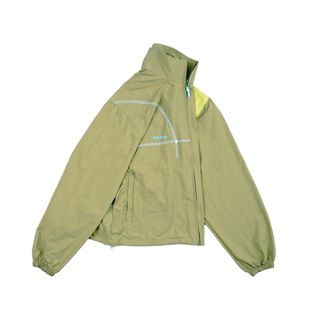 Lunar Track Jacket In Green