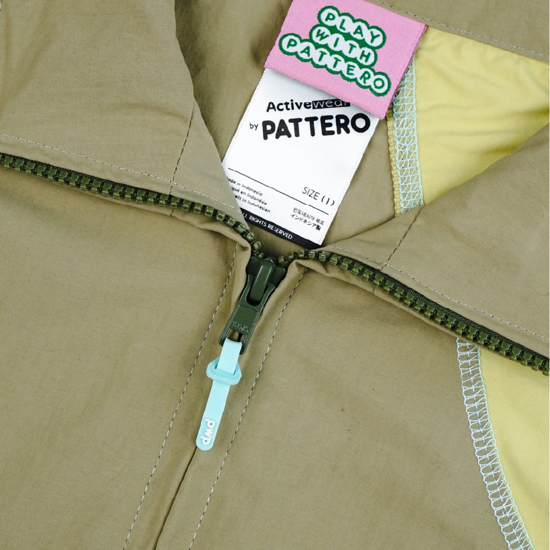 Lunar Track Jacket In Green