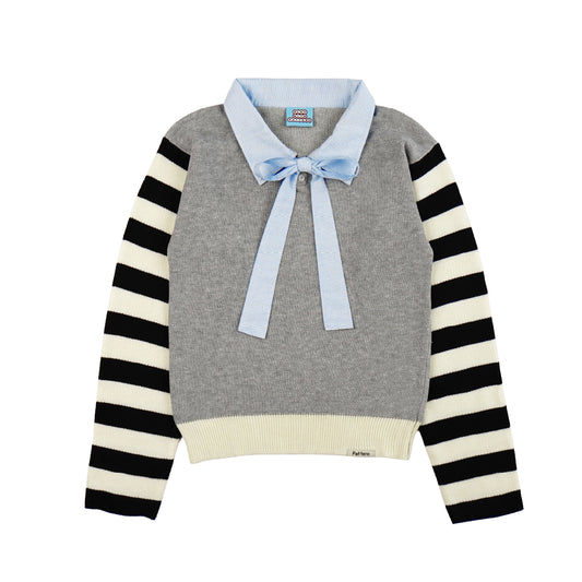 Marie Knit Polo Shirt Longsleeve