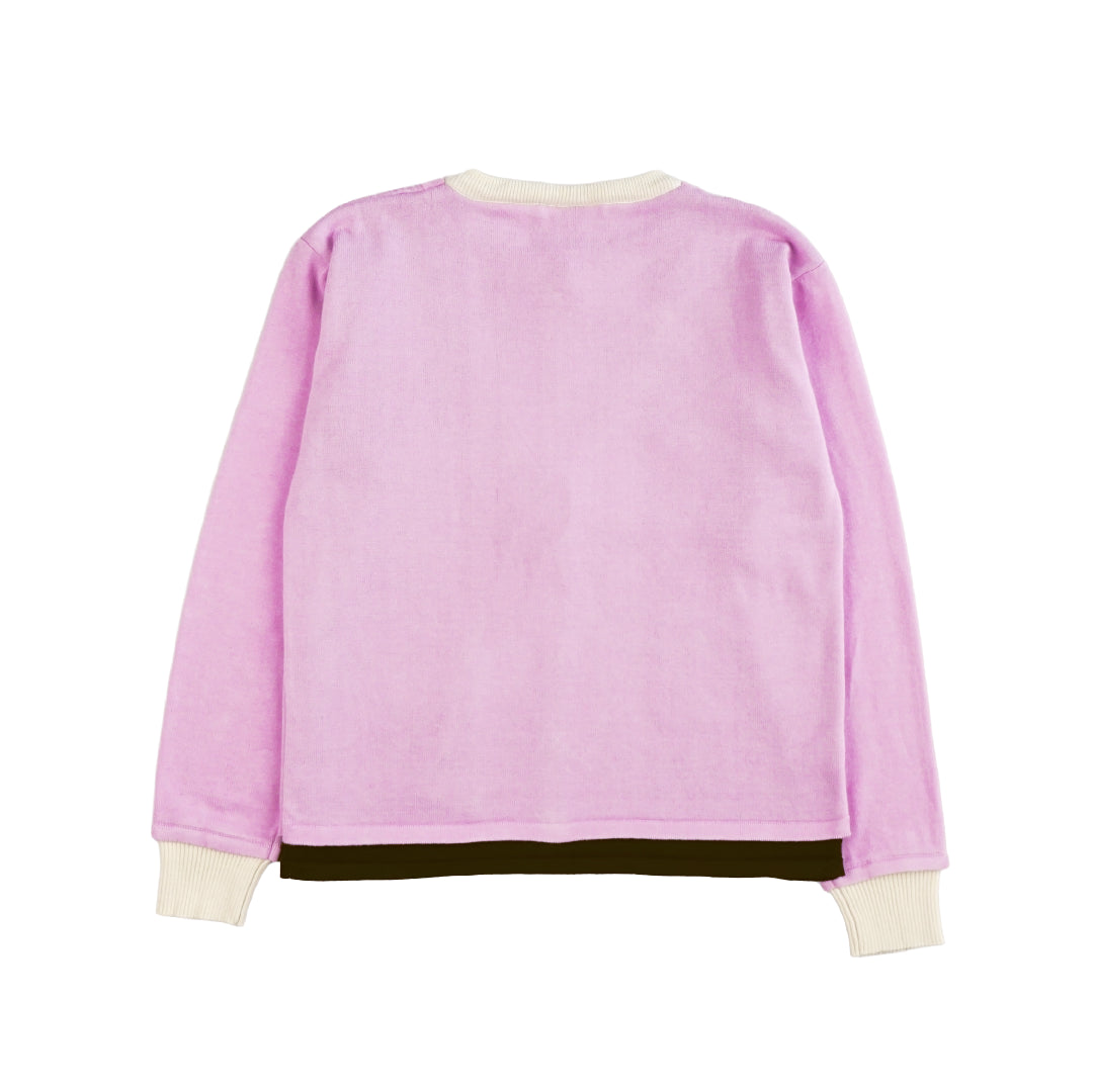 Lumen Layered Cardigan - Strawberry Cream