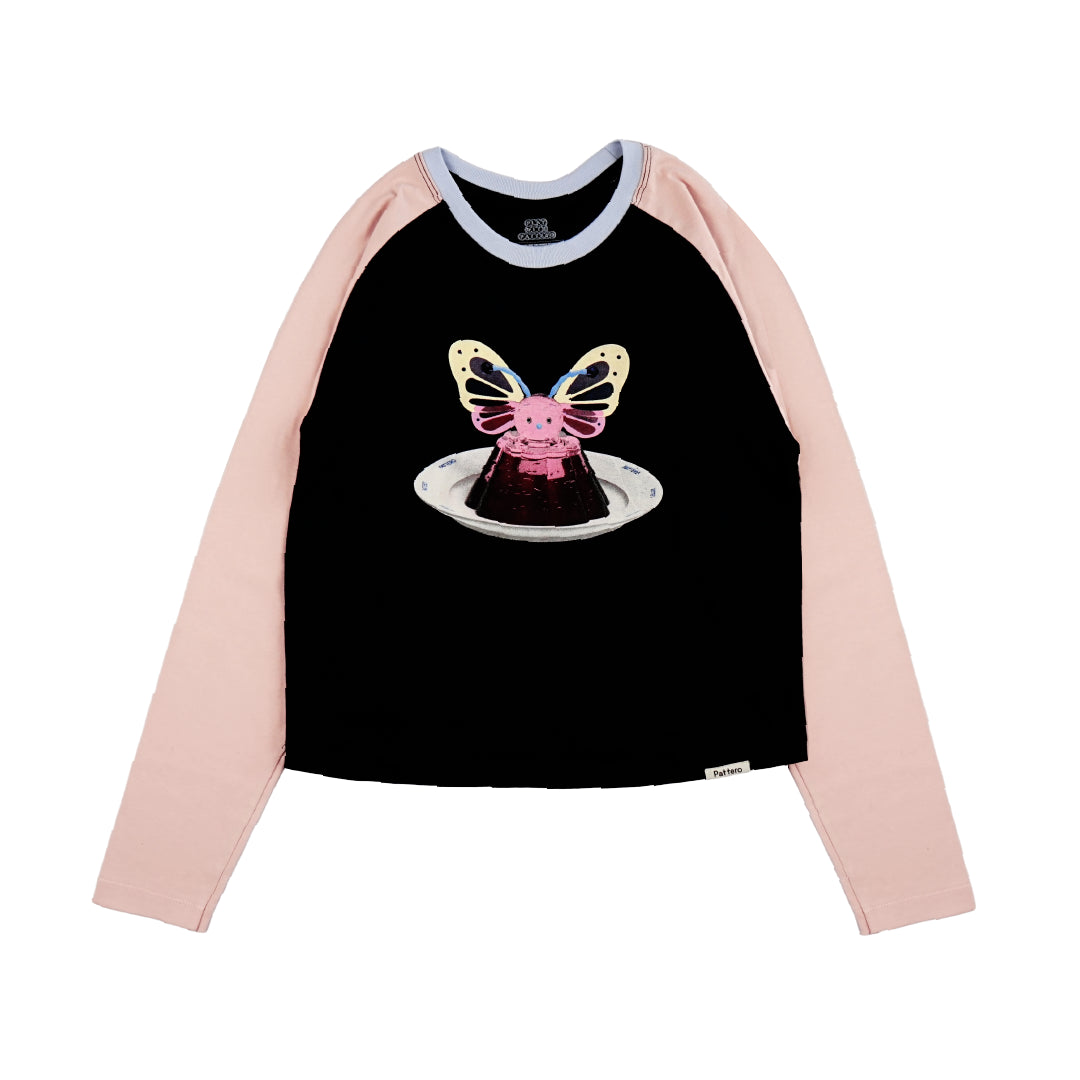 Berry Ease Jelly T-Shirt Raglan Longsleeve