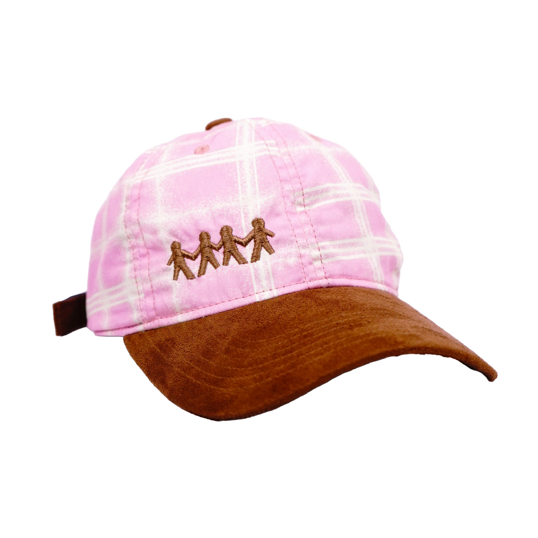 Peony Plaid Cap