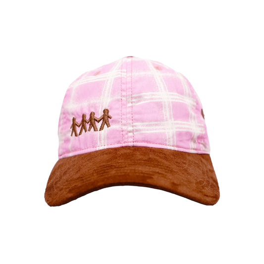 Peony Plaid Cap