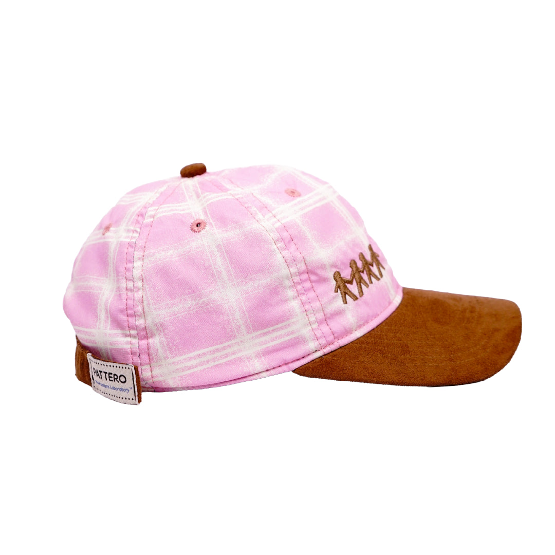 Peony Plaid Cap