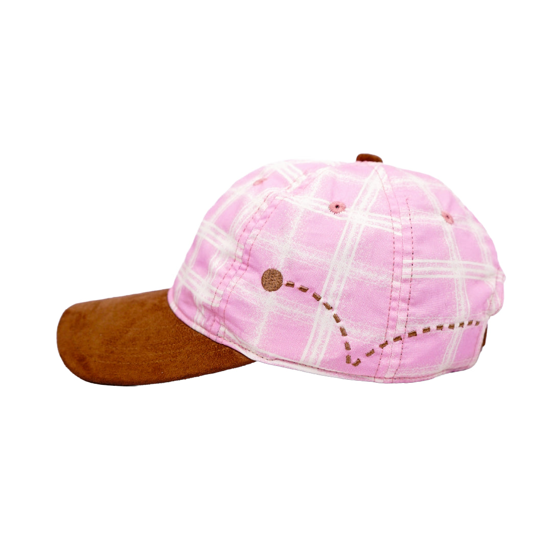 Peony Plaid Cap