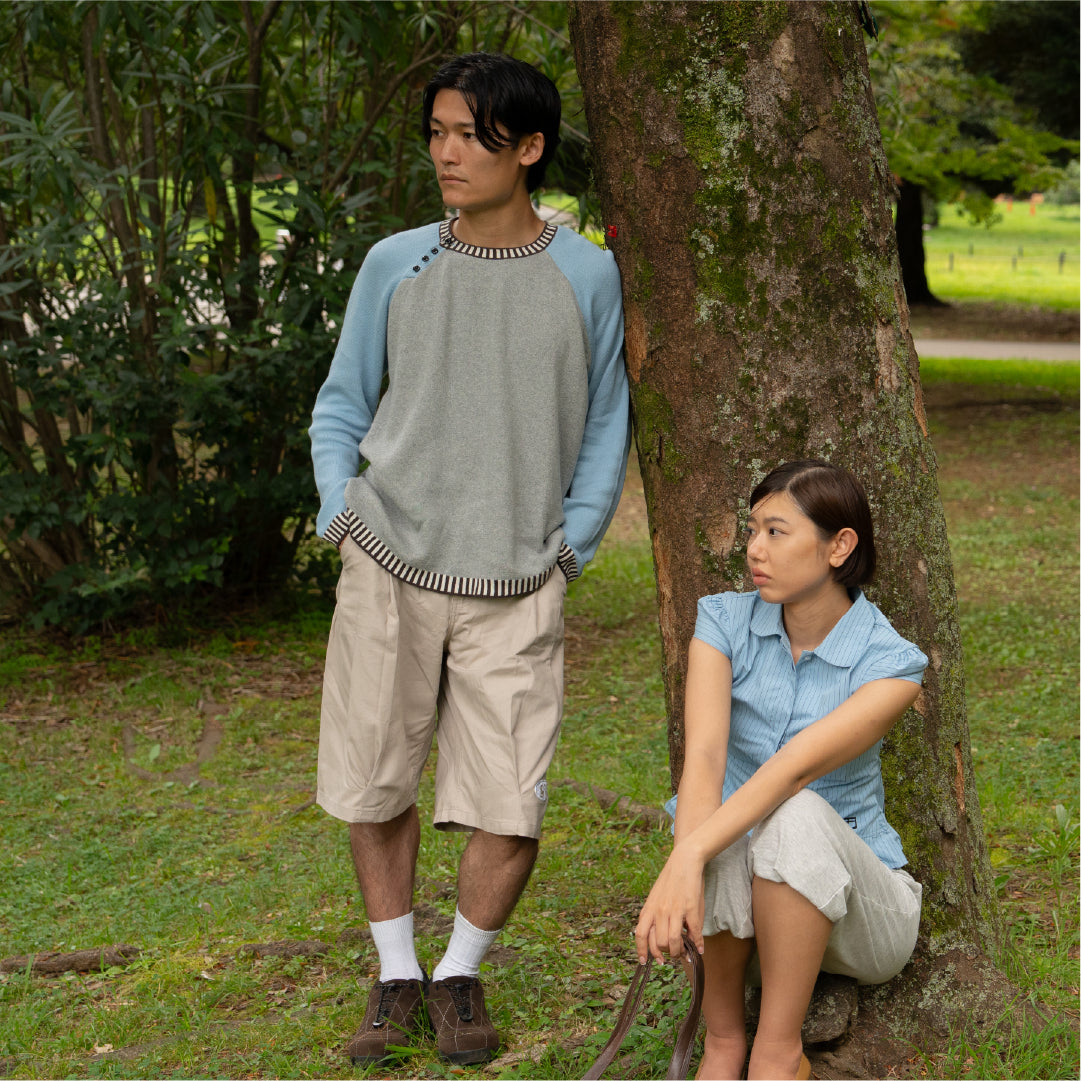 Pattero - Henley Blue Hush Knit